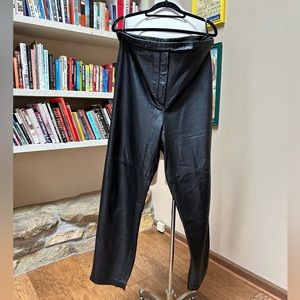 Black Leather Pants